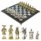 Подарочные шахматы "Средневековье" доска 44х44 см из мрамора