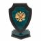 Сувенир "Щит с гербом России" камень змеевик 11х7х16 см