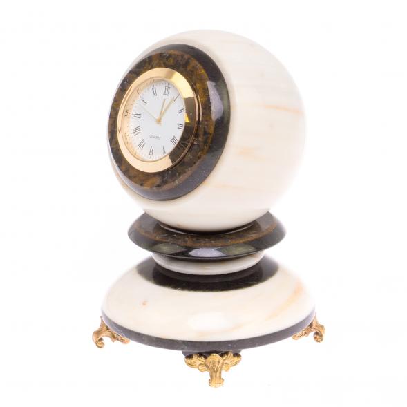Настольные часы &amp;quot;Антистресс&amp;quot; из газганского мрамора 9 см 125060