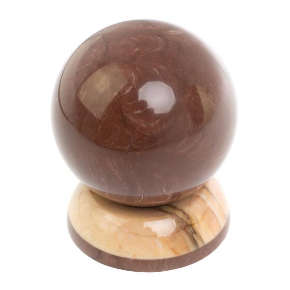 Шар &amp;quot;Антистресс&amp;quot; из лемезита и газганского мрамора 9,5 см 127276
