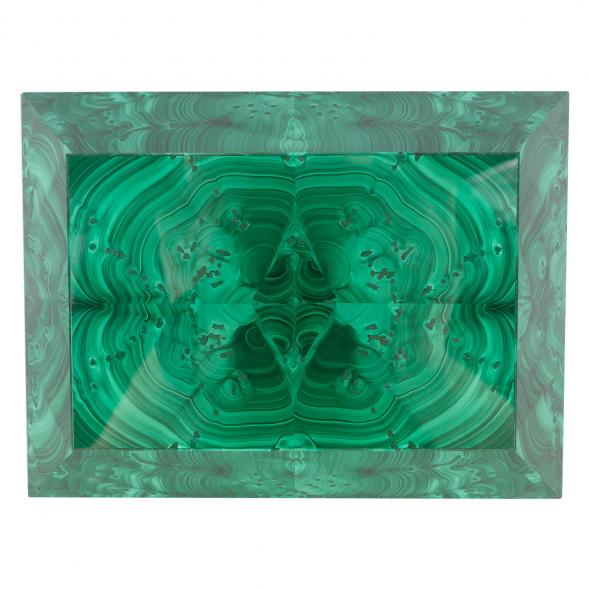 Ларец из камня малахит 20х15х10 см 118957