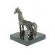 Статуэтка из бронзы &amp;quot;Лошадка&amp;quot; на шабровском змеевике 128669