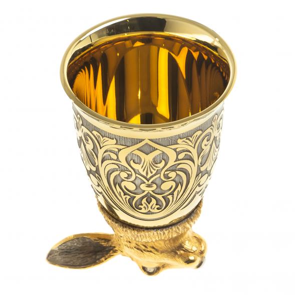 Стопка перевертыш &amp;quot;Заяц&amp;quot; 70 мл Златоуст 123635