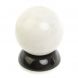Шар &amp;quot;Антистресс&amp;quot; из белого мрамора и черного змеевика 9,5 см 127277