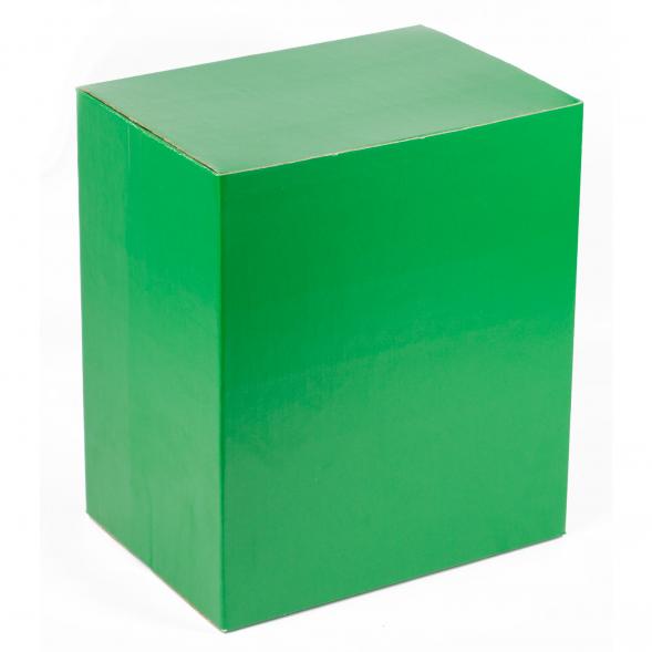 Шкатулка с часами из мрамора и змеевика 120911