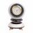 Сувенирные часы "Антистресс" 10 см из белого мрамора