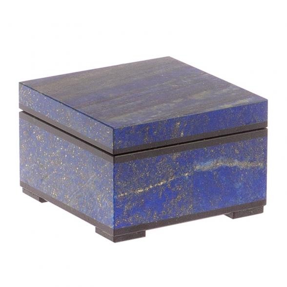 Шкатулка из лазурита 6,5х6,5х4,5 см 125135