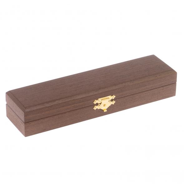 Подарочная шариковая ручка &amp;quot;Герб РФ&amp;quot; с черной эмалью Златоуст 126056