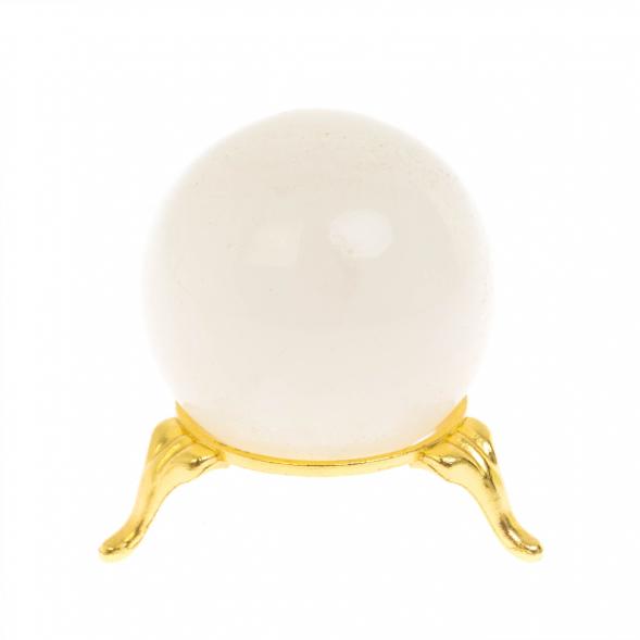 Шар из белого оникса 4,8 см (2) 129944
