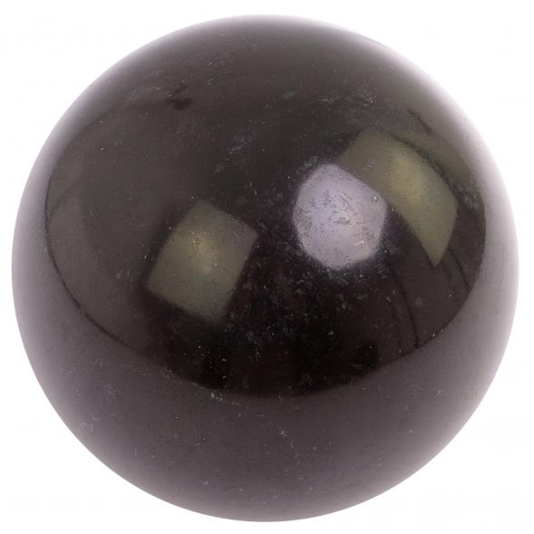 Шар из черного змеевика 12,5 см 126348