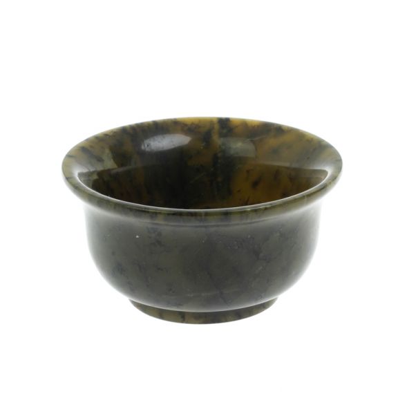 Пиала из нефрита 8,5х8,5х4,5 см 80 мл 128302