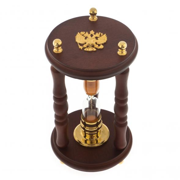 Златоустовские песочные часы «Герб России» на 3 минуты