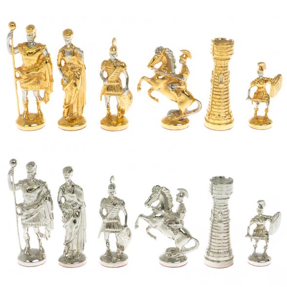 Шахматный ларец &amp;quot;Римские&amp;quot; карельская береза, бук 129755