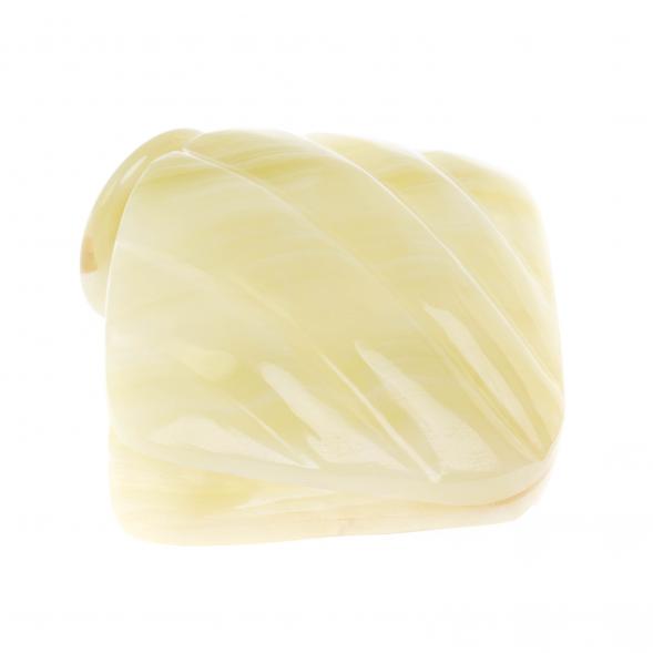 Часы ракушка из оникса 14х12х6 см (5) 129945