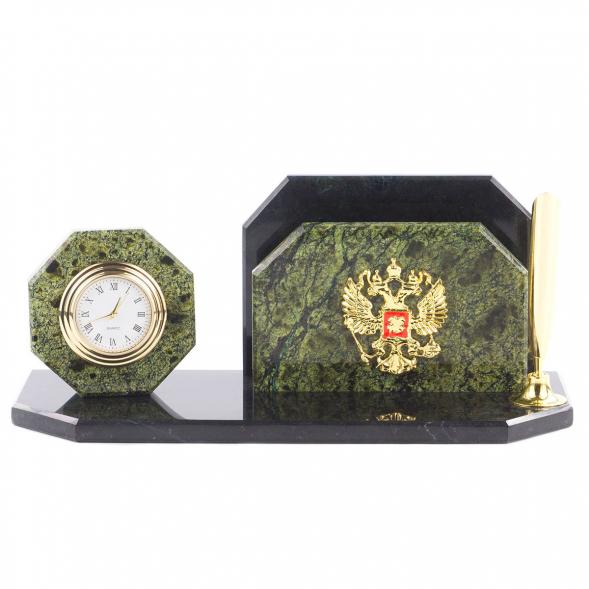 Мини-набор из змеевика &amp;quot;Герб&amp;quot; 113291