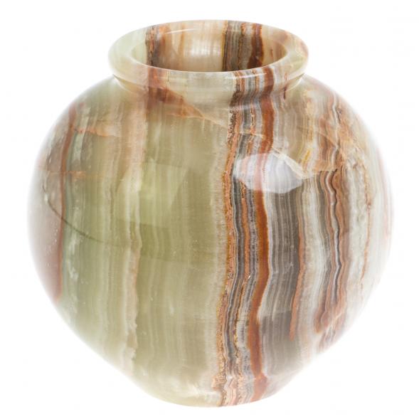Ваза из оникса 12х12х12,5 см (5) 126429