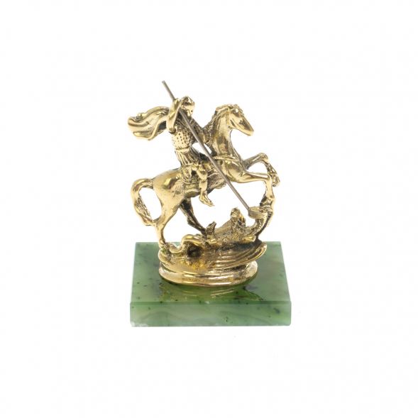 Статуэтка &amp;quot;Георгий Победоносец&amp;quot; на нефрите 128830