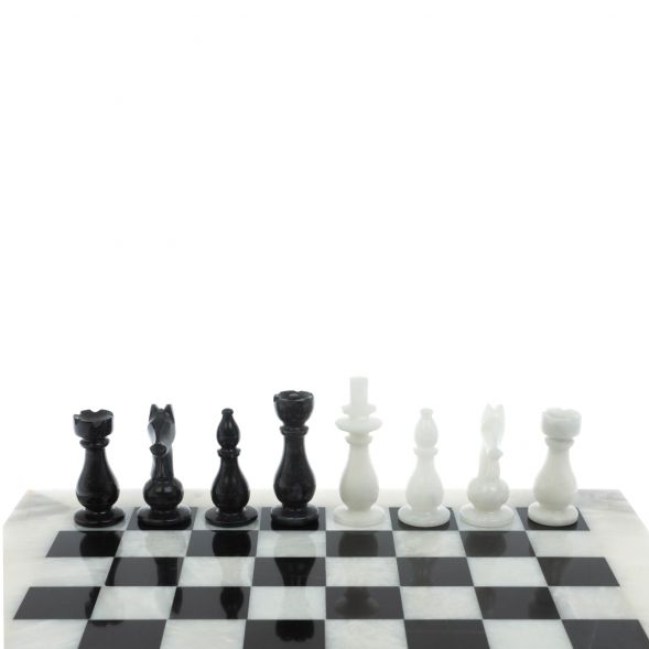 Шахматы &amp;quot;Люкс&amp;quot; из мрамора доска 30х30 см 129205