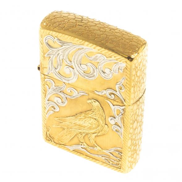 Зажигалка Zippo с гравировкой &amp;quot;Орел&amp;quot; Златоуст 122935