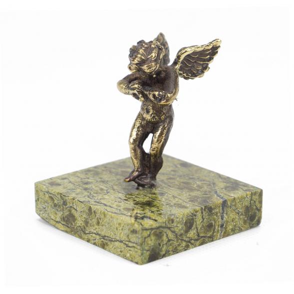 Статуэтка из бронзы и змеевика &amp;quot;Танцующий ангел&amp;quot; 117945