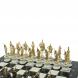 Шахматы &amp;quot;Русские&amp;quot; на подставках 44х44 см мрамор / змеевик литье бронза 128605