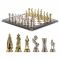 Сувенирные шахматы "Средневековые рыцари" доска 44х44 см мрамор лемезит