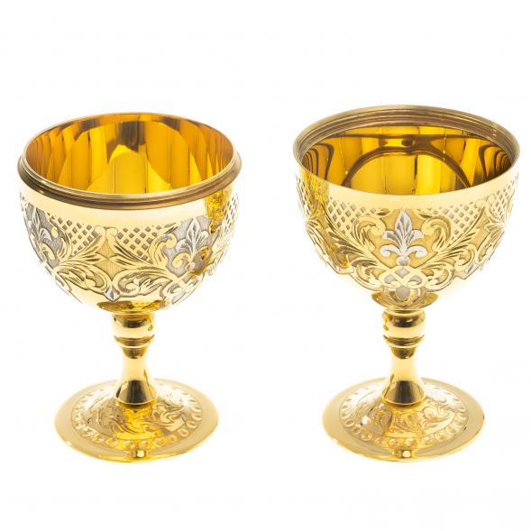 Сувенир яйцо 2 рюмки &amp;quot;Пасхальное&amp;quot; 40 мл Златоуст 123981