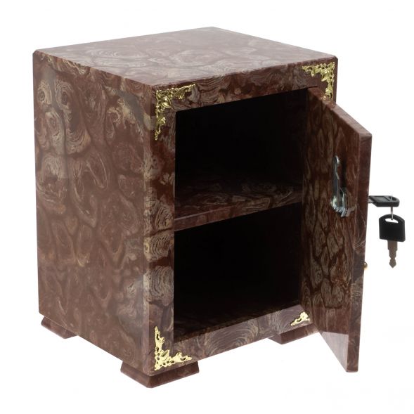 Сейф большой из лемезита 21х18х27 см 128979