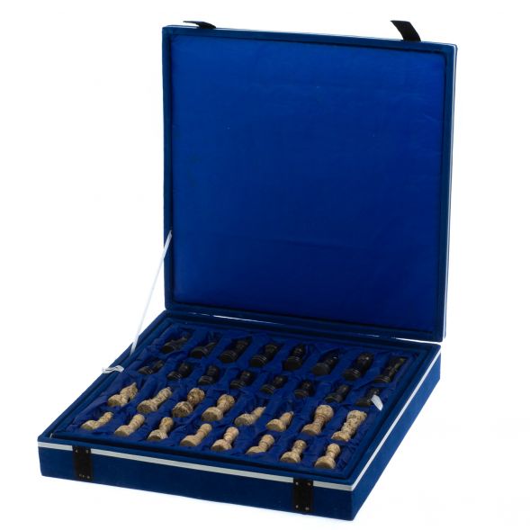 Шахматы &amp;quot;Игрок&amp;quot; из ракушечника и мрамора 38х38 см 129207