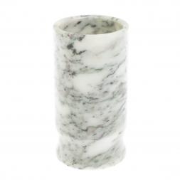 Карандашница &amp;quot;Герб РФ&amp;quot; из мрамора 6х6х11,5 см