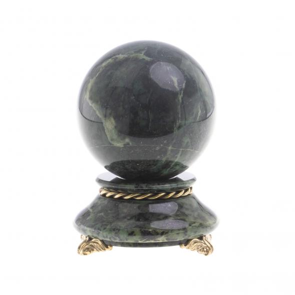 Шар &amp;quot;Антистресс&amp;quot; из нефрита 10 см 124315