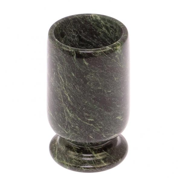 Карандашница из змеевика 6,5х6,5х11,5 см 125285