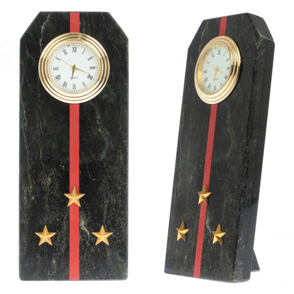 Часы погон &amp;quot;Ст.Лейтенант ВС&amp;quot; шабровский змеевик 129054