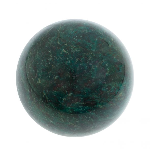 Шар из змеевика 10,5 см 128464