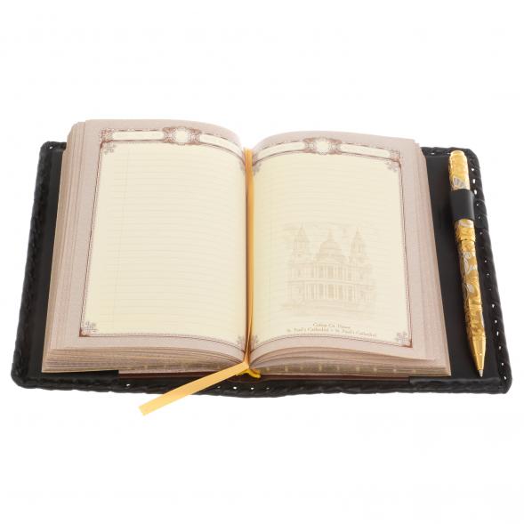 Подарочный набор &amp;quot;Держава&amp;quot; ежедневник А6 и ручка с гравюрой Златоуст 122392