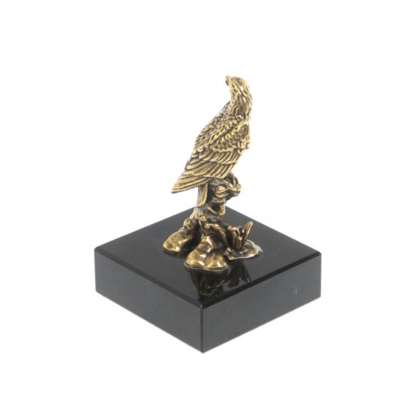 Статуэтка &amp;quot;Орел&amp;quot; из бронзы и долерита 3,5х3,5х5 см 127917