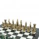 Шахматы &amp;quot;Средневековые рыцари&amp;quot; фигуры бронза / патина 44х44 см мрамор 128390
