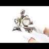 Декоративные часы из бронзы и мрамора &quot;Конь на дыбах&quot; 121410