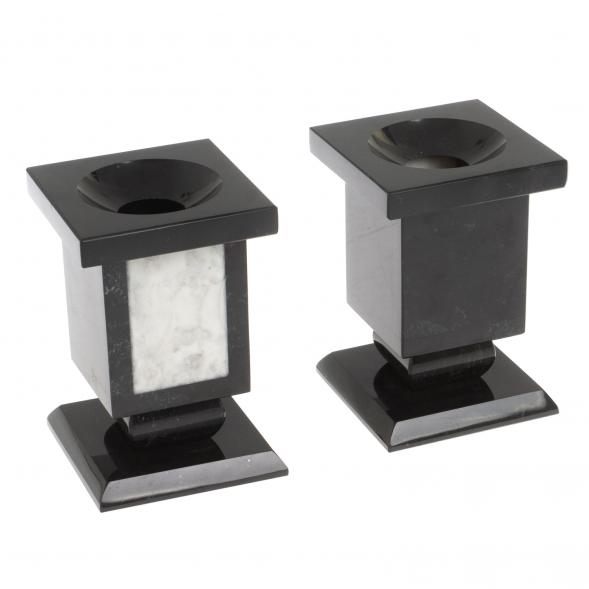 Настольный набор &amp;quot;Герб&amp;quot; из мрамора с лотком А4 и бюваром 126891