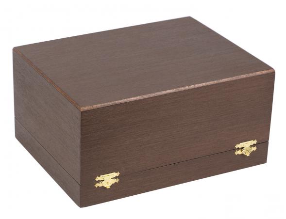 Подарочная икорница со стопками &amp;quot;Рыбак с санями&amp;quot; камень агат Златоуст 117888