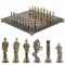 Шахматы подарочные "Римские легионеры" 32х32 см лемезит