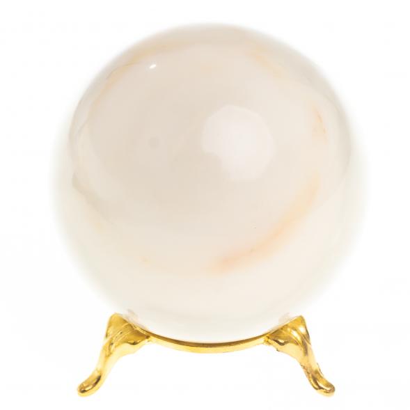 Шар из газганского мрамора 7,5 см 123176