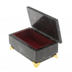 Шкатулка из лабрадорита 12х7х5 см