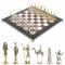 Шахматы "Древний Египет" доска 40х40 см мрамор лемезит