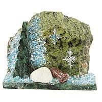 Сувенир &amp;quot;Зимняя сказка&amp;quot; змеевик 113778