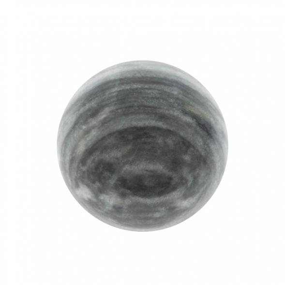 Шар из серого мрамора 3,5 см 128688