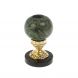 Подсвечник из бронзы &amp;quot;Шар&amp;quot; змеевик офиокальцит 128762