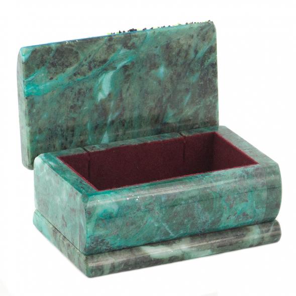 Шкатулка с расписной крышкой Лето 10,5х6,5х5 см 120096