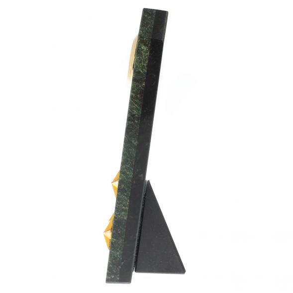 Часы погон &amp;quot;Полковник ВС&amp;quot; камень шабровский змеевик 129058