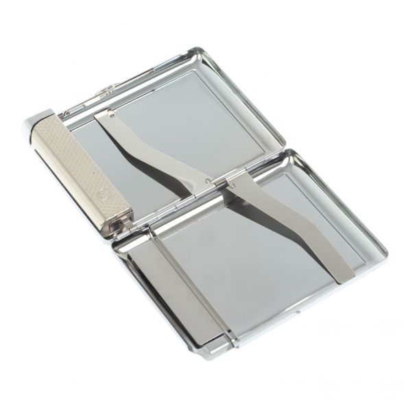 Портсигар на 20 сигарет с зажигалкой камень эвдиалит 128069